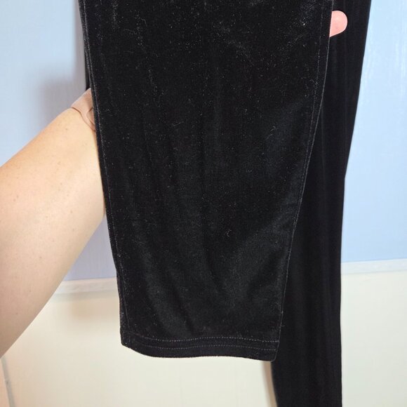 Gap Extra Large High Rise Pull On Velvet Holiday Casual Dressy Leggings - Picture 4 of 9